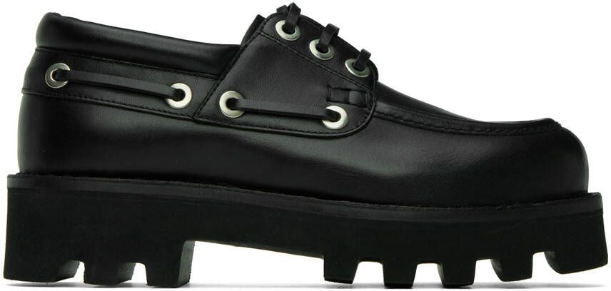 Proenza Schouler Black Moc Loafers