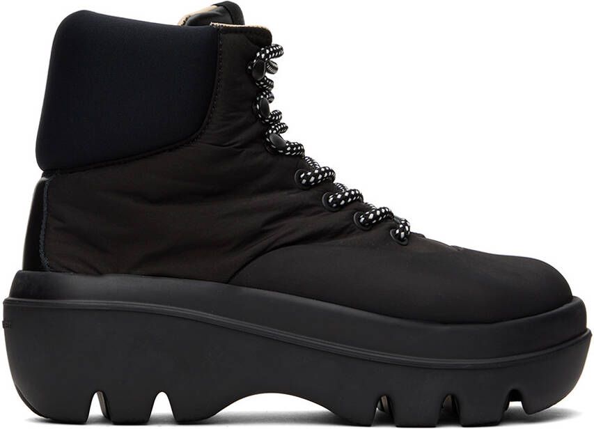 Proenza Schouler Black Storm Hiking Boots - Picture 5