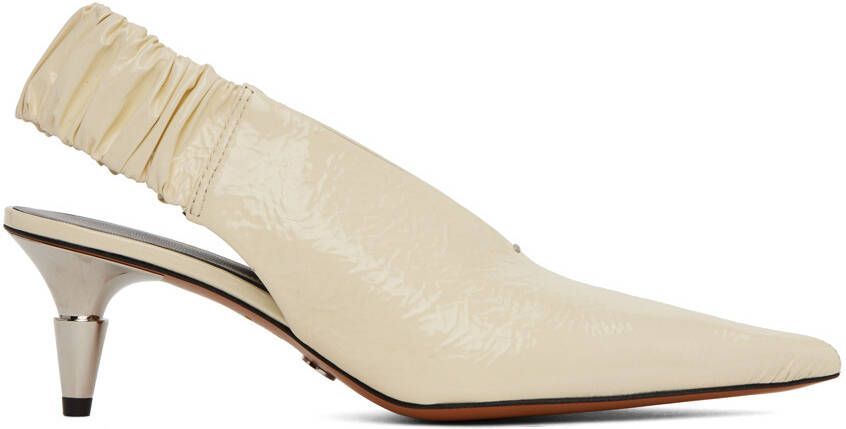 Proenza Schouler Off-White Slingback Heels