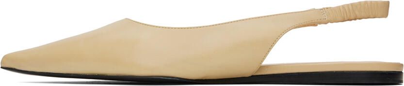 Proenza Schouler Beige Spike Slippers - Picture 4