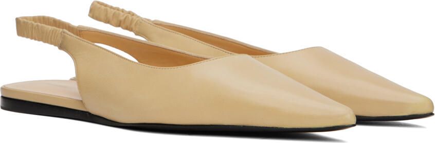 Proenza Schouler Beige Spike Slippers - Picture 3