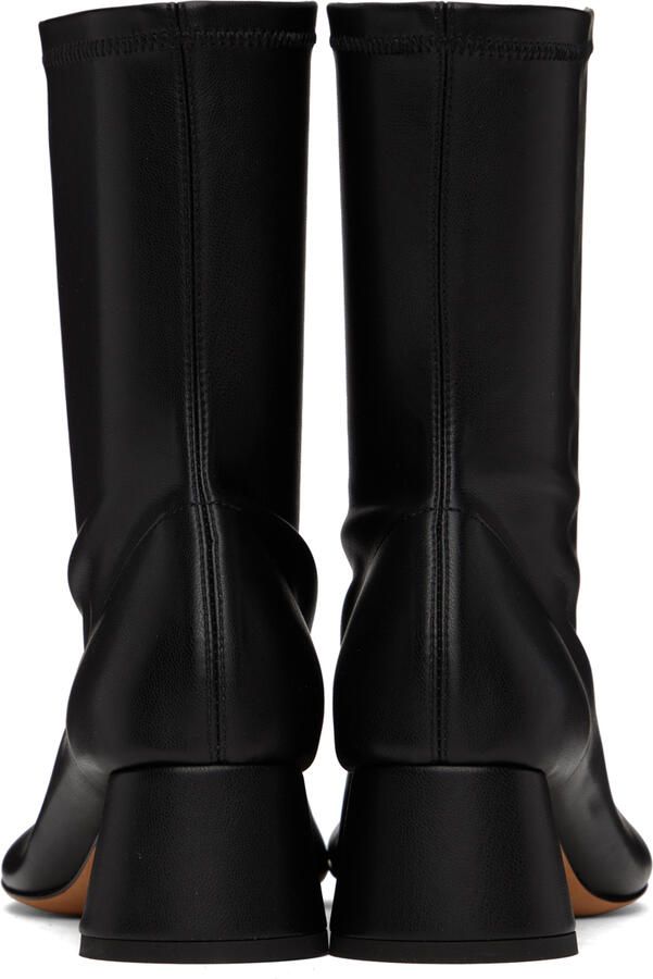 Proenza Schouler Black Glove Boots - Picture 5