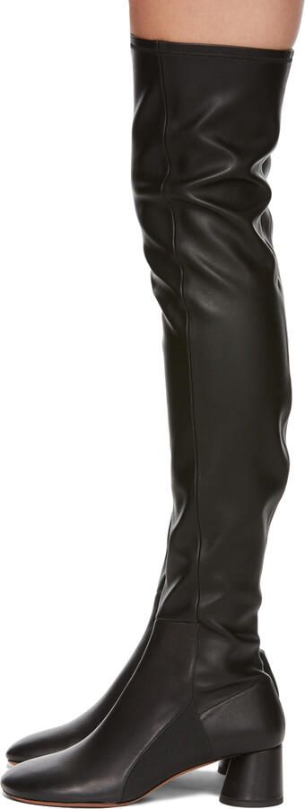 Proenza Schouler Black Glove Over-The-Knee Boots - Picture 3