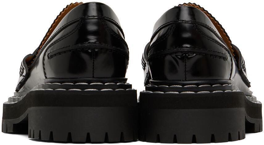 Proenza Schouler Black Lug Sole Loafers