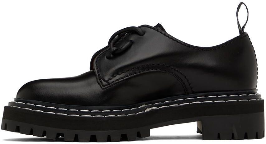 Proenza Schouler Black Lug Sole Oxfords - Picture 3