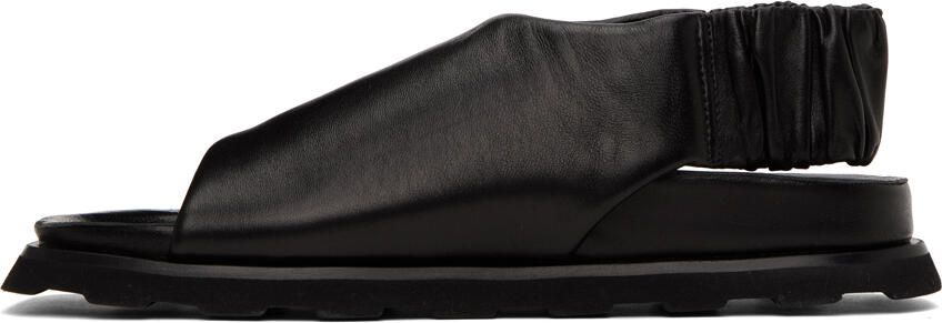 Proenza Schouler Black Slingback Fuss Sandals - Picture 3