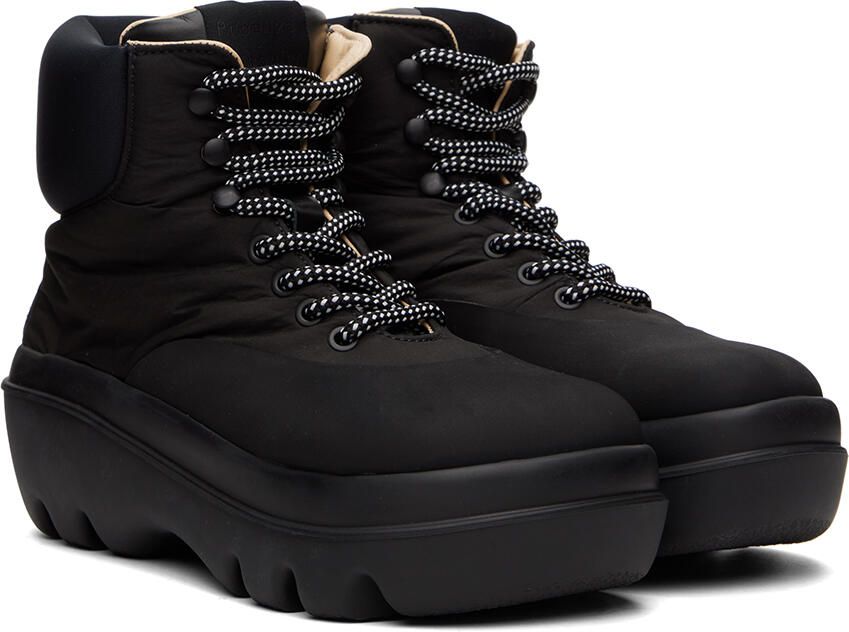 Proenza Schouler Black Storm Hiking Boots - Picture 2