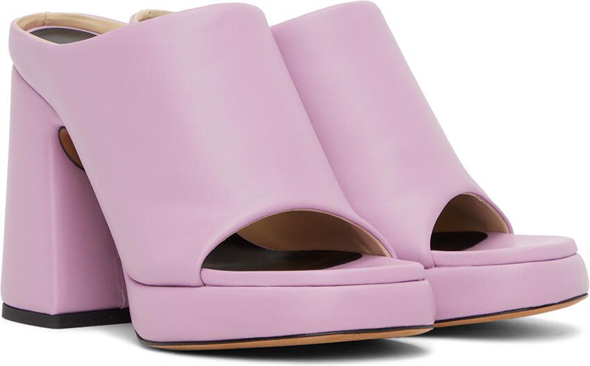 Proenza Schouler Purple Forma Platform Sandals - Picture 2
