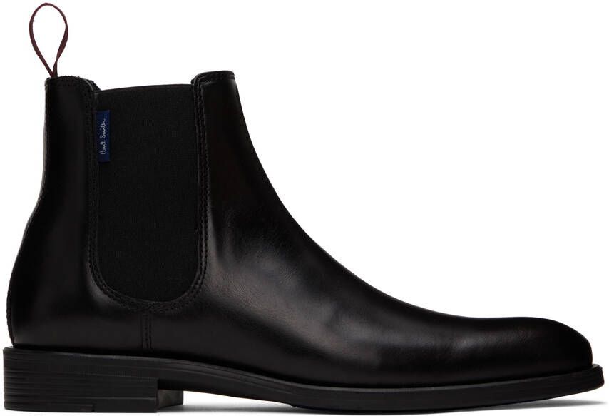 PS by Paul Smith Black Cedric Chelsea Boots - Picture 5