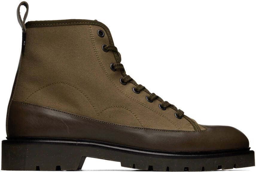 PS by Paul Smith Khaki Buhl Sneakers