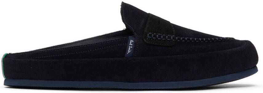 PS by Paul Smith Navy Nemean Slip-On Loafers - Picture 5