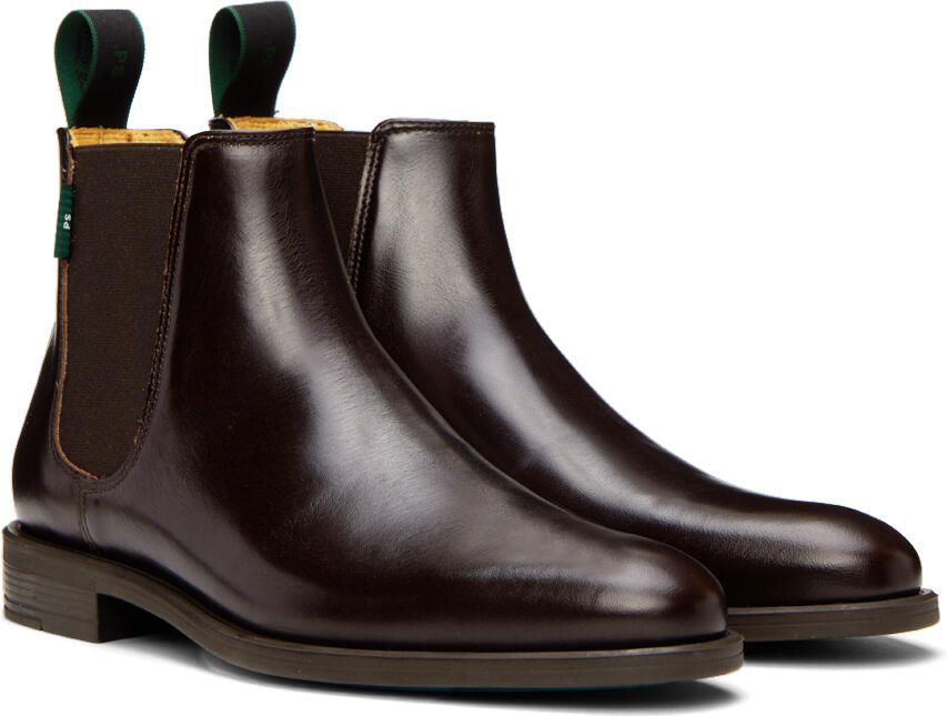 PS by Paul Smith Brown Cedric Chelsea Boots - Picture 2