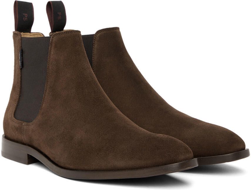 PS by Paul Smith Brown Gerald Chelsea Boots - Picture 2
