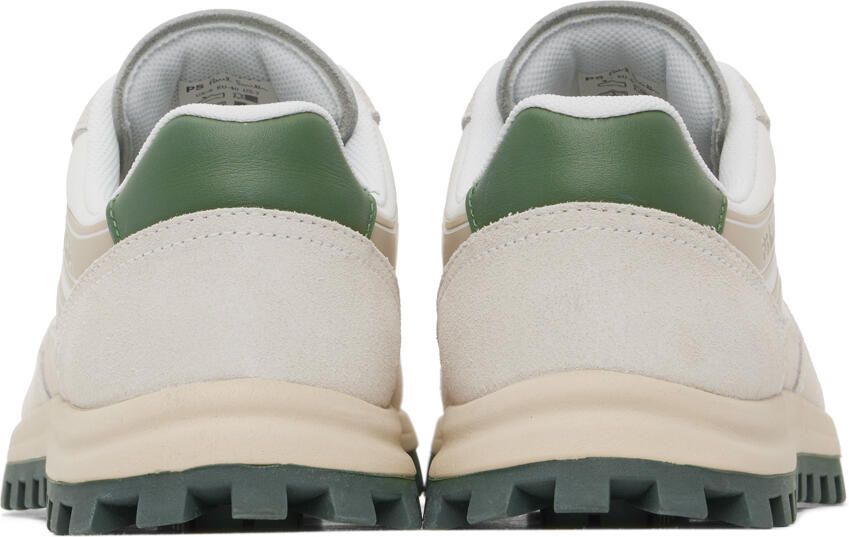 PS by Paul Smith White & Beige Damon Sneakers