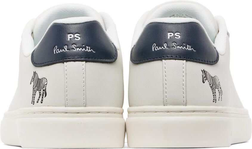 PS by Paul Smith White Rex Zebra Sneakers