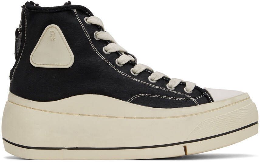 R13 Black Kurt High-Top Sneakers - Picture 5