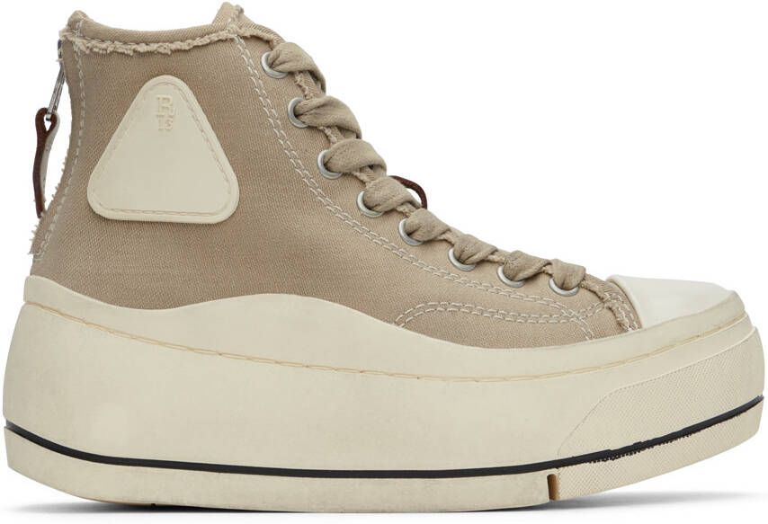 R13 Khaki Kurt Sneakers - Picture 5