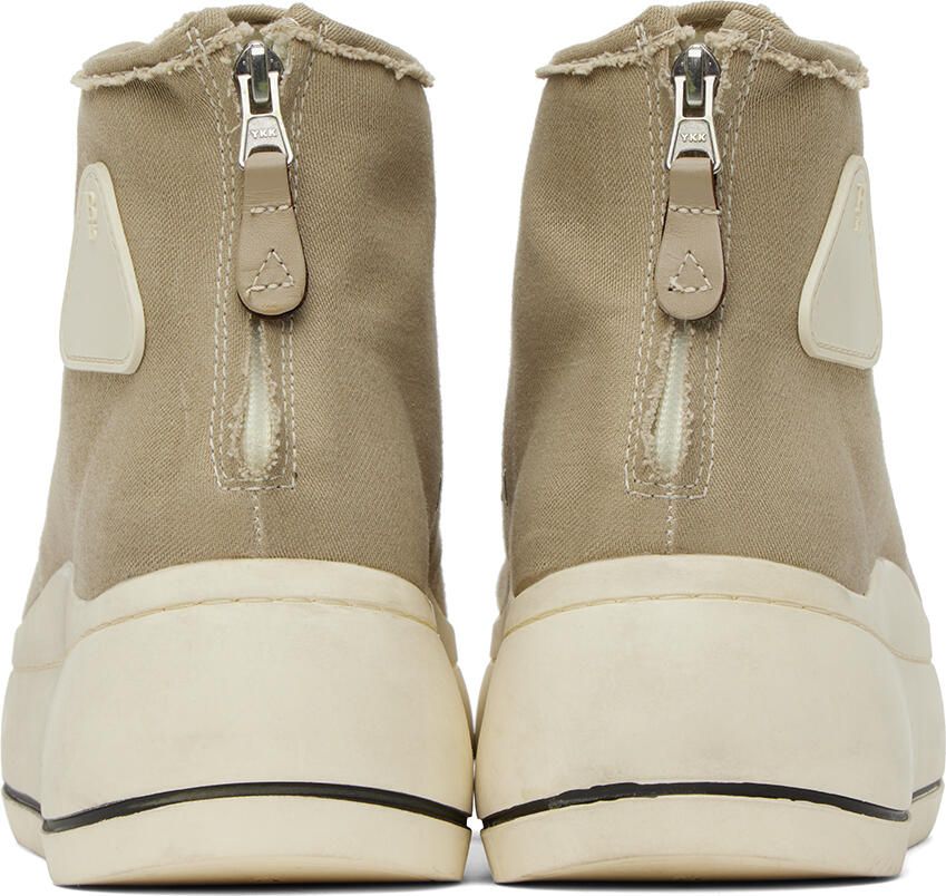 R13 Beige Kurt Sneakers