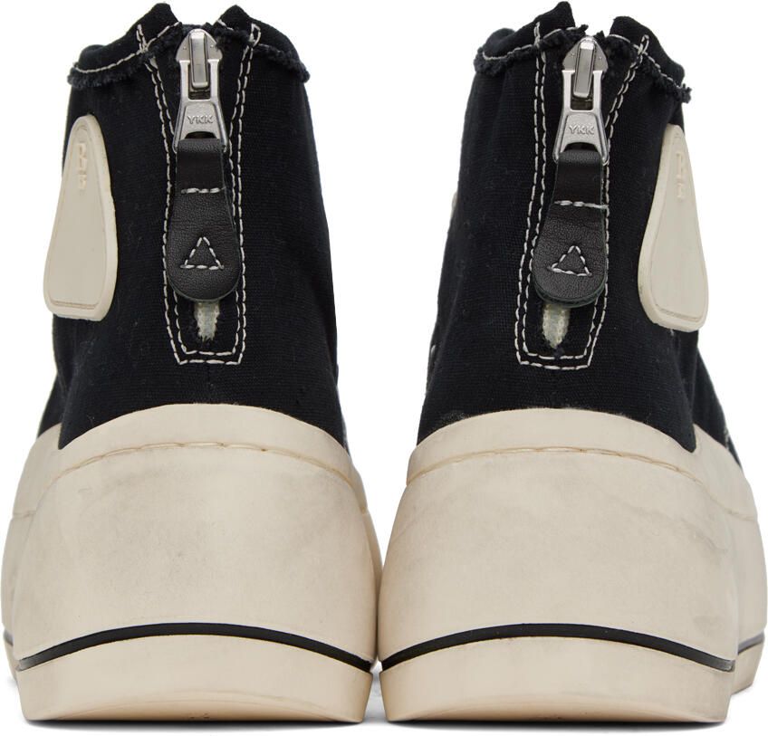 R13 Black Kurt High-Top Sneakers