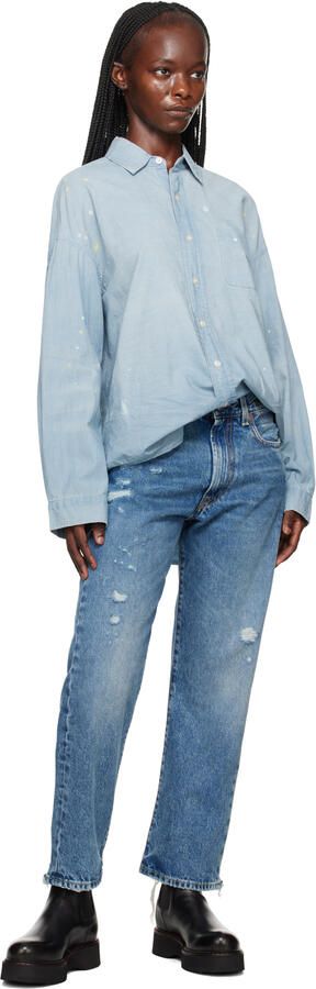 R13 Black Courtney Platform Sneakers - Picture 4