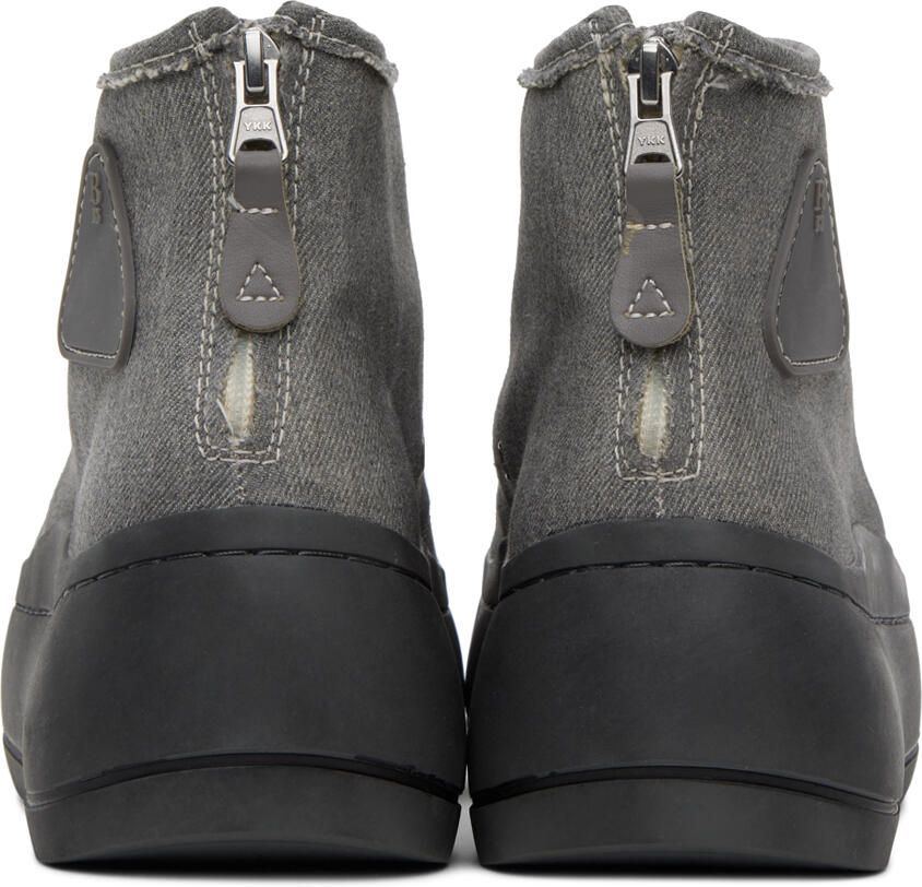 R13 Gray Kurt Sneakers