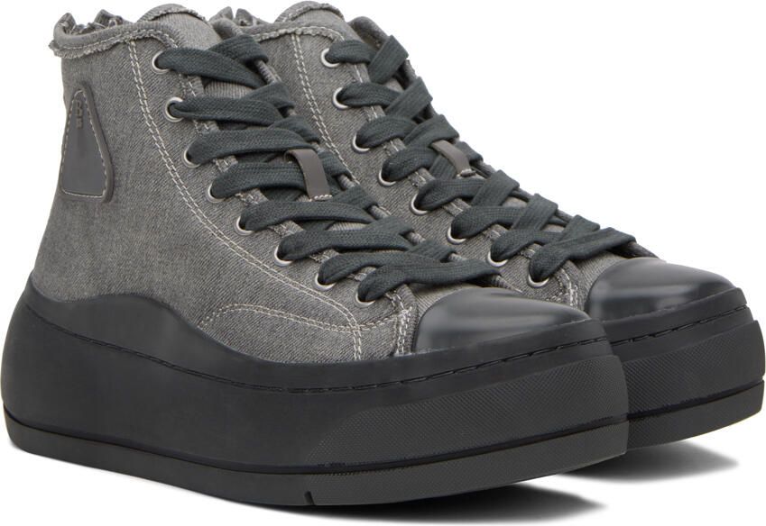 R13 Gray Kurt Sneakers - Picture 2