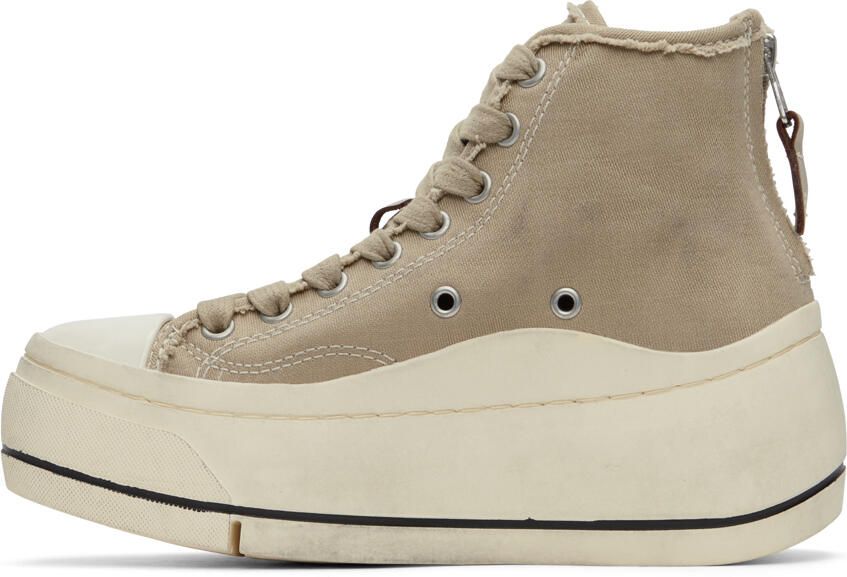 R13 Khaki Kurt Sneakers - Picture 3