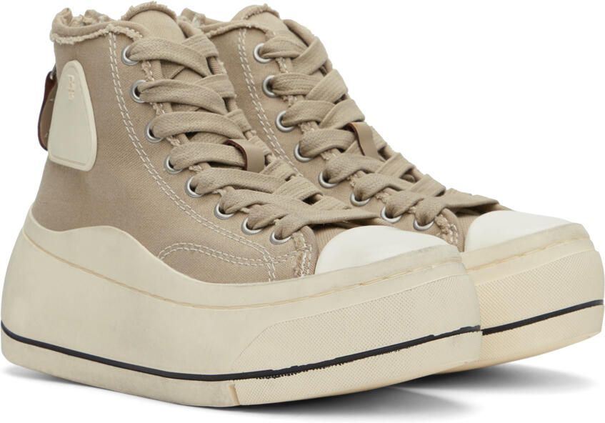 R13 Khaki Kurt Sneakers - Picture 2