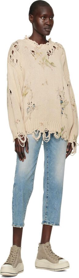 R13 Khaki Kurt Sneakers - Picture 4