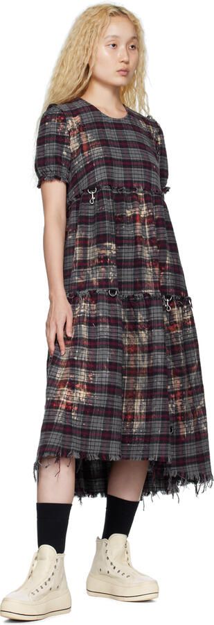 R13 Off-White Lace Free Kurt High-Top Sneakers - Picture 4