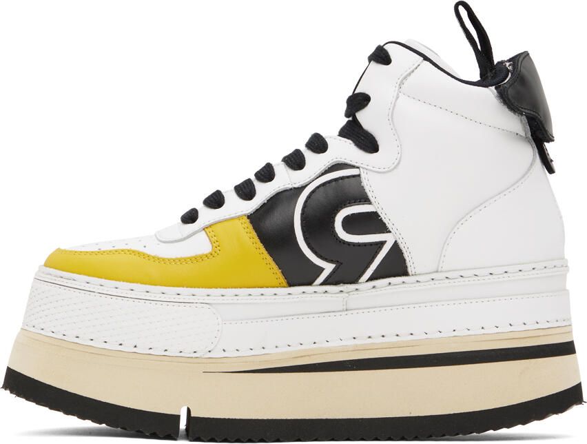 R13 White Riot Sneakers - Picture 3