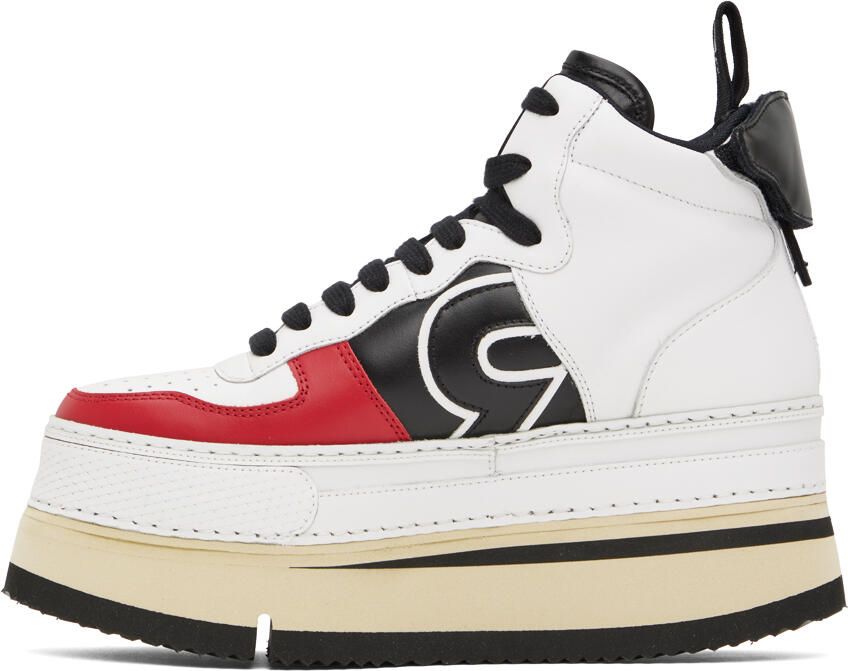 R13 White Riot Sneakers - Picture 3