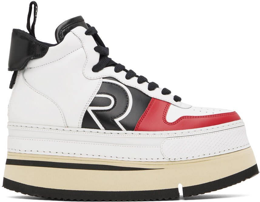R13 White Riot Sneakers - Picture 5