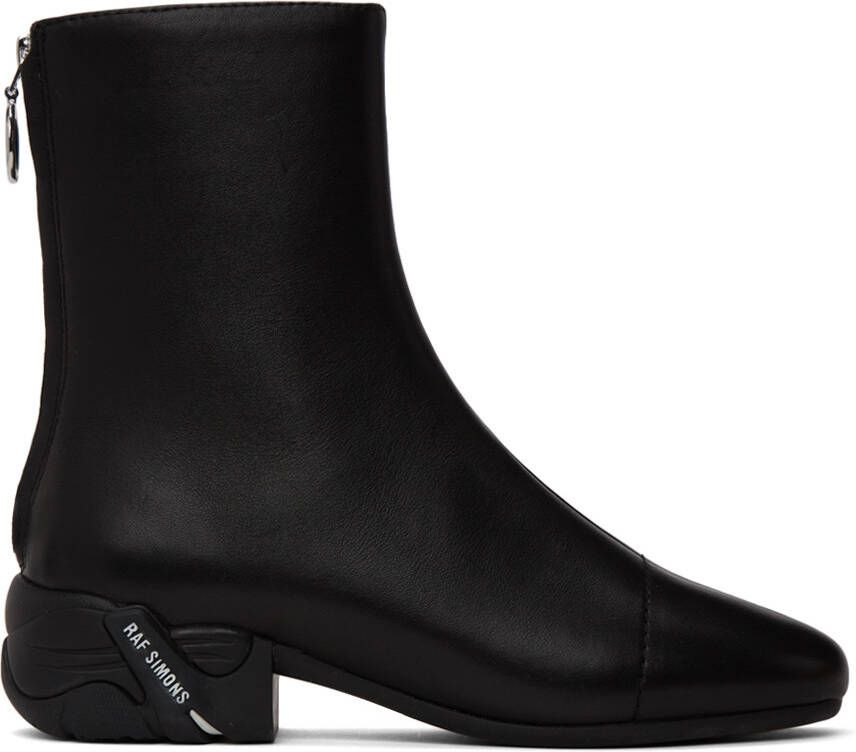 Raf Simons Black Solaris High Boots - Picture 5