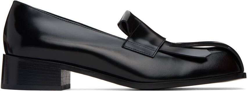 Raf Simons Black Tassel Loafers - Picture 5