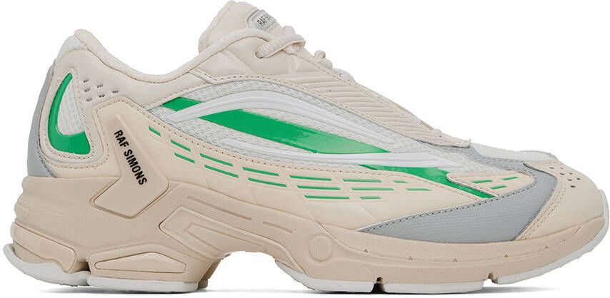 Raf Simons Off-White & Gray Ultrasceptre Sneakers - Picture 6