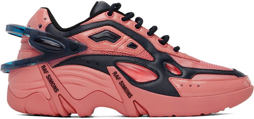 Raf Simons Pink & Navy Cylon-21 Sneakers - Picture 5