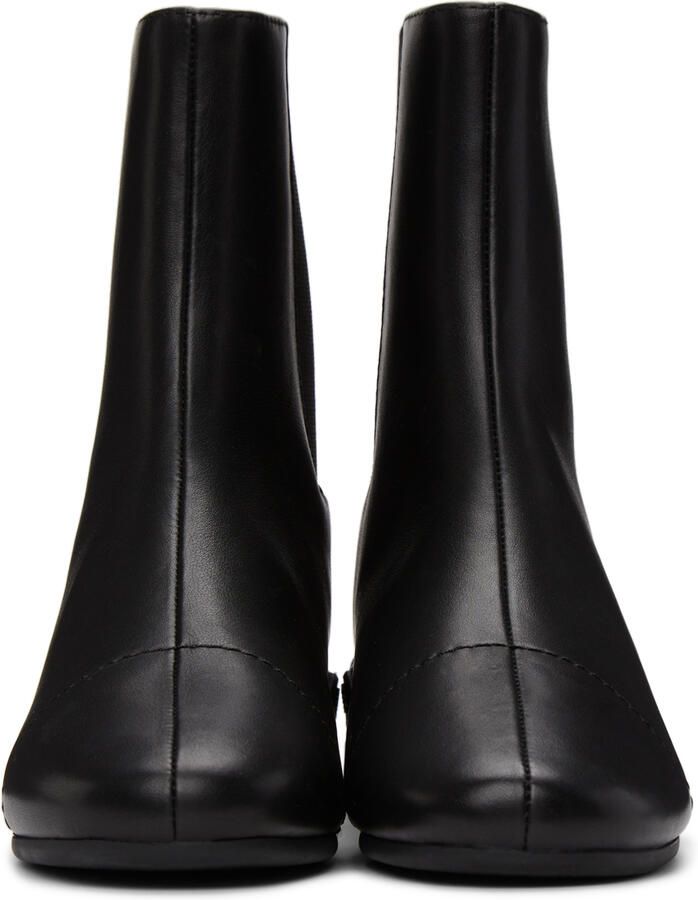 Raf Simons Black Solaris High Boots - Picture 2