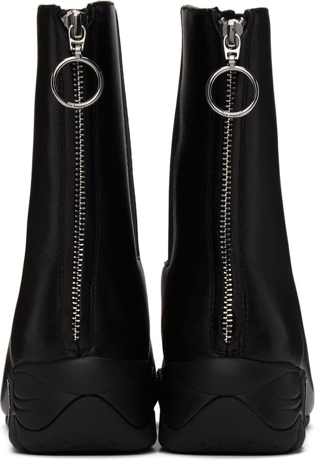 Raf Simons Black Solaris High Boots - Picture 3