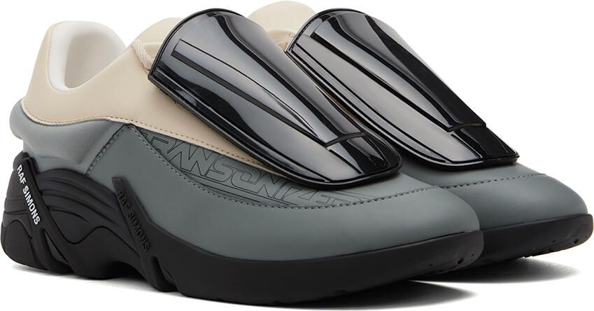 Raf Simons Off-White & Gray Antei Sneakers - Picture 2