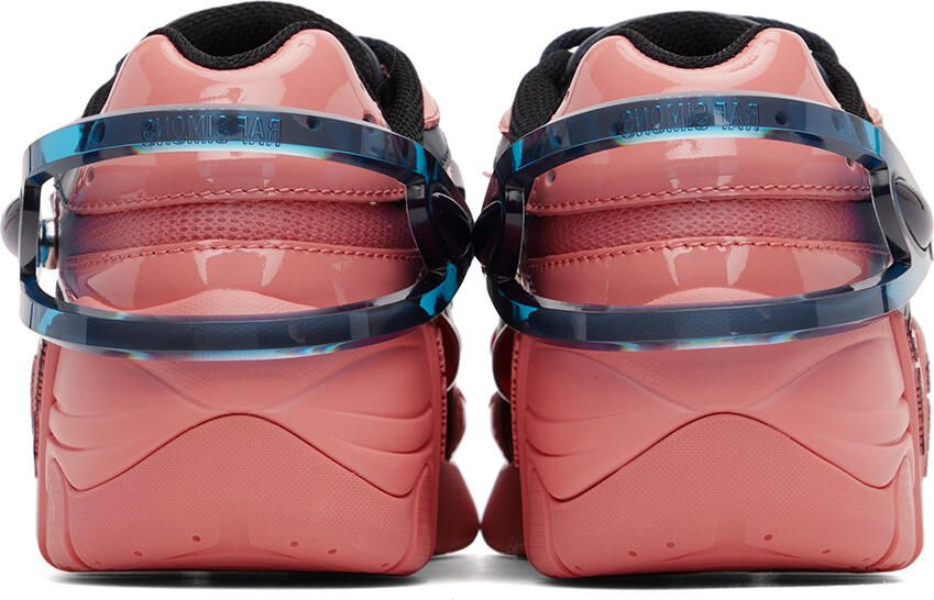 Raf Simons Pink & Navy Cylon-21 Sneakers