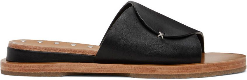 Rag & bone Beige Beau Slides - Picture 2