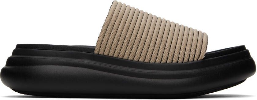 Rag & bone Beige Brixley Slides
