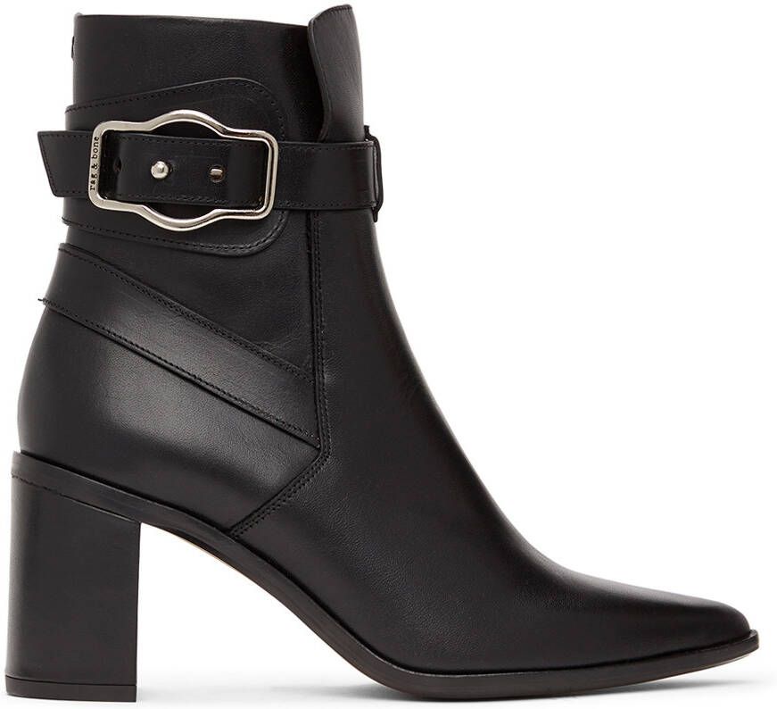 Rag & bone Black Brynn Jodhpur Boots - Picture 5