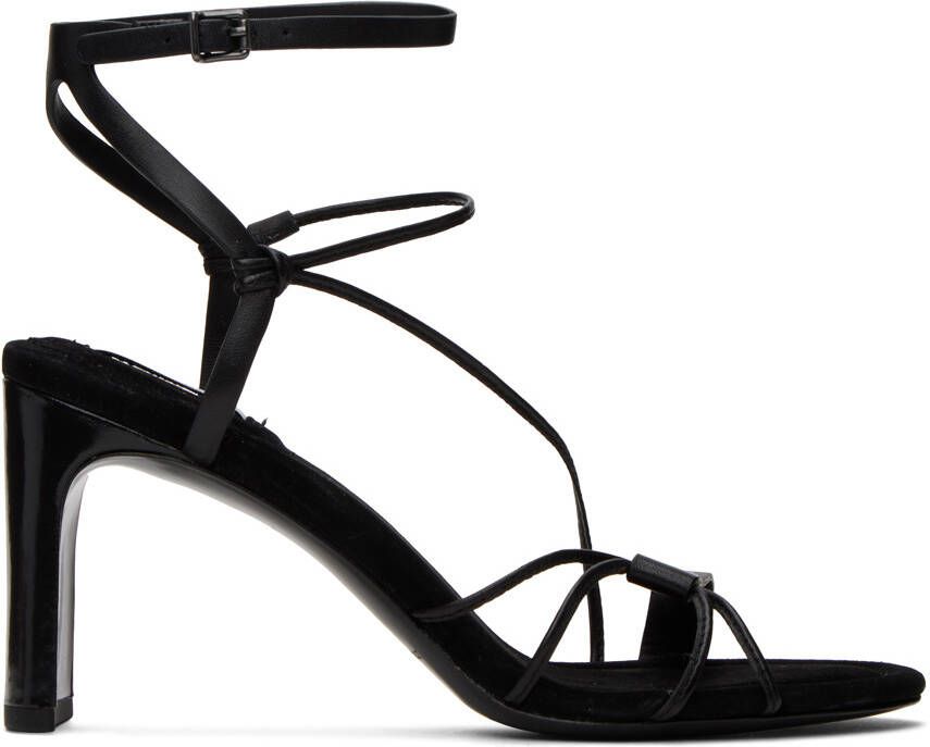 Rag & bone Black Vossen Heeled Sandals - Picture 5