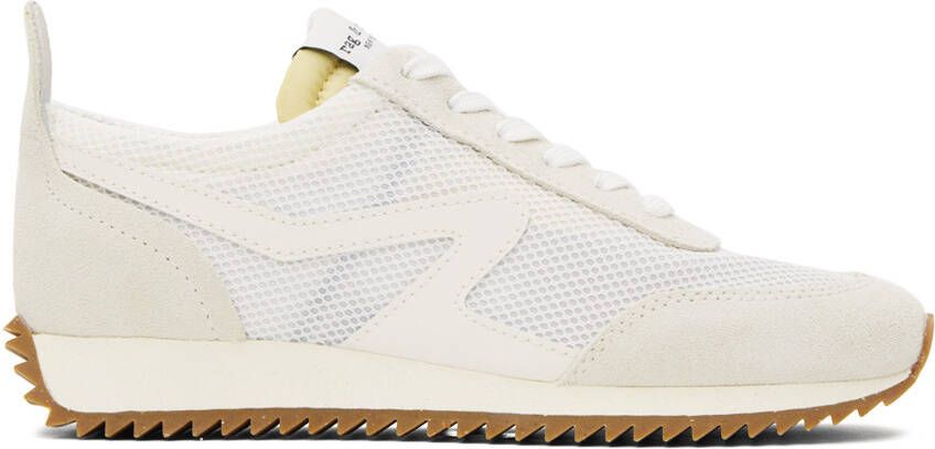 Rag & bone Off-White Retro Runner Bomber Sneakers - Picture 4