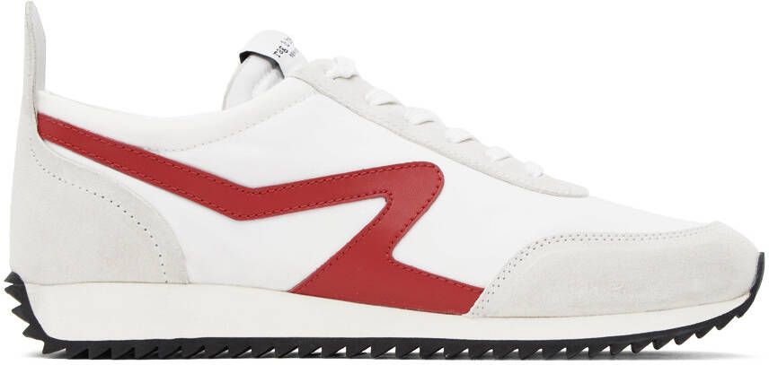 Rag & bone Off-White Retro Runner Bomber Sneakers - Picture 5