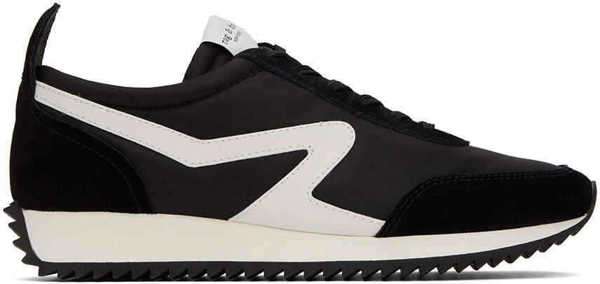 Rag & bone Black & White Retro Runner Sneakers