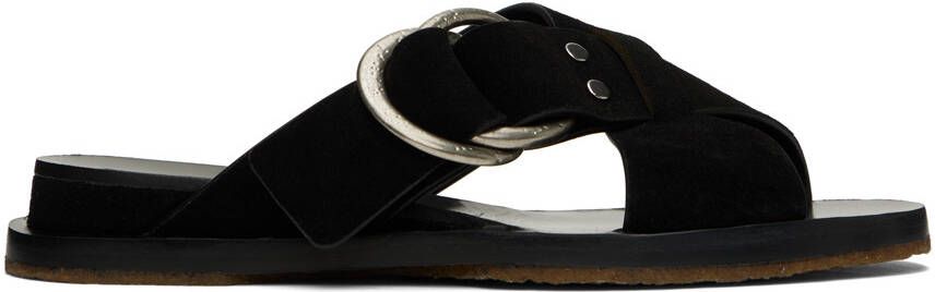 Rag & bone Black Beau Cross Sandals - Picture 5