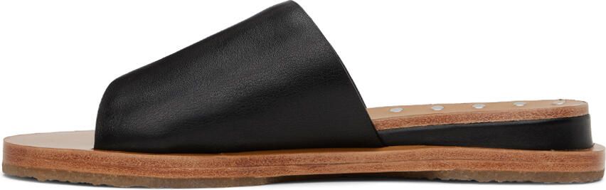 Rag & bone Black Beau Slides